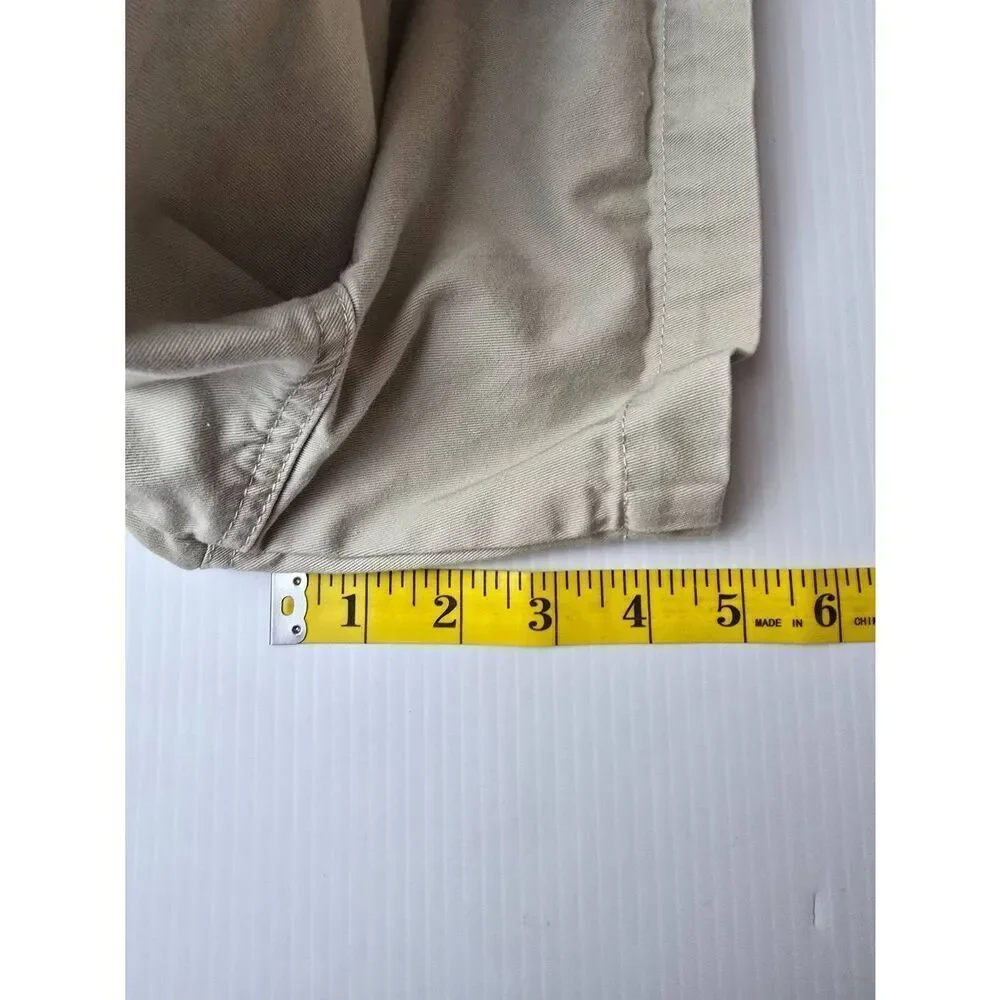 Calvin Klein Jean Shorts Sz 12 Tan